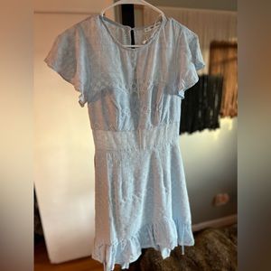 Brand new Hello Molly light blue mini dress